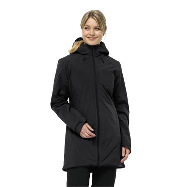  Jack Wolfskin Heidelstein Ins Kadın Siyah Outdoor Ceketi