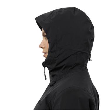  Jack Wolfskin Heidelstein Ins Kadın Siyah Outdoor Ceketi