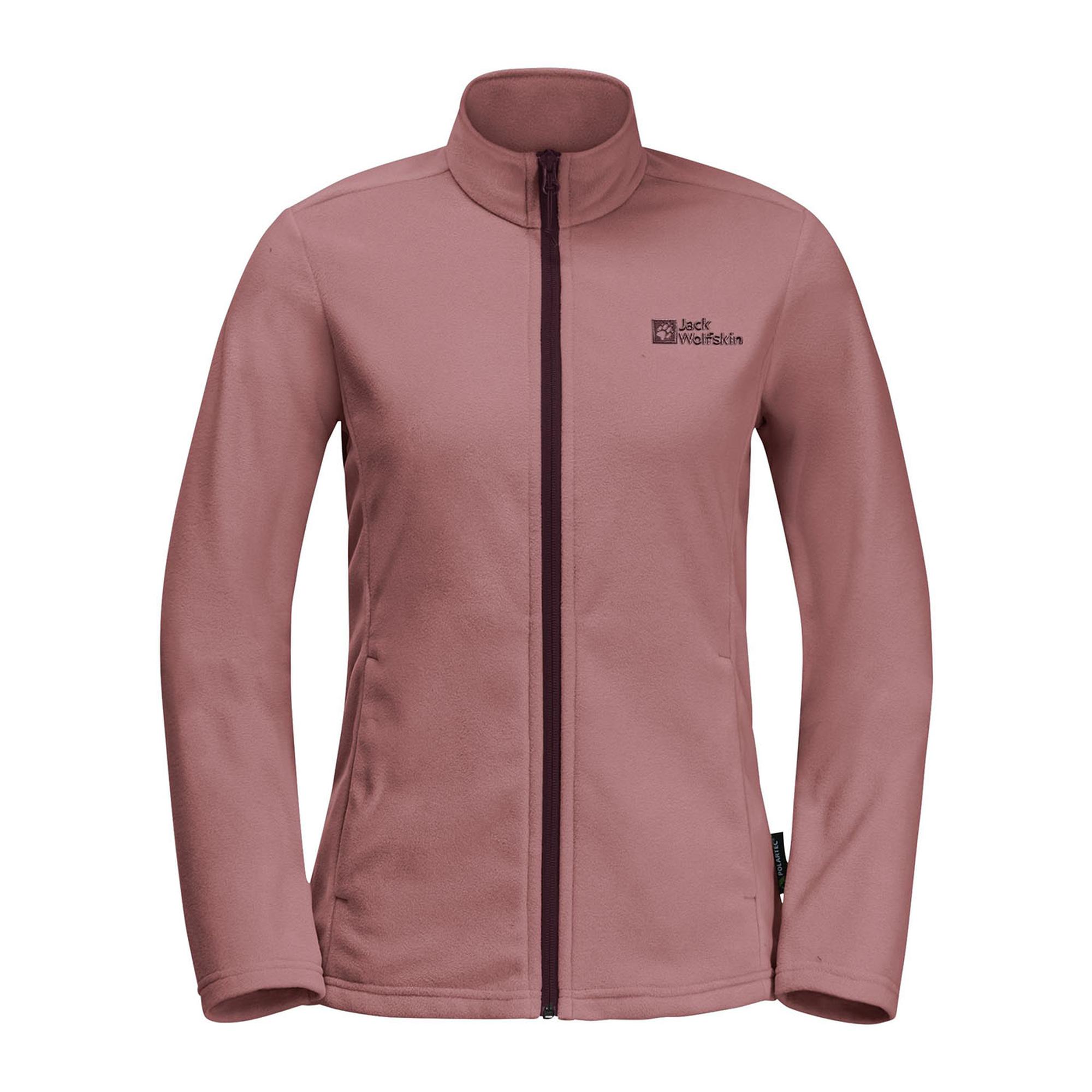 Jack Wolfskin Taunus Fz Kadın Pembe Polar Ceket