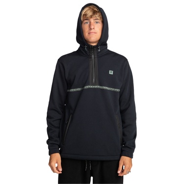  Billabong Pathfinder Pullover Erkek Siyah Fleece