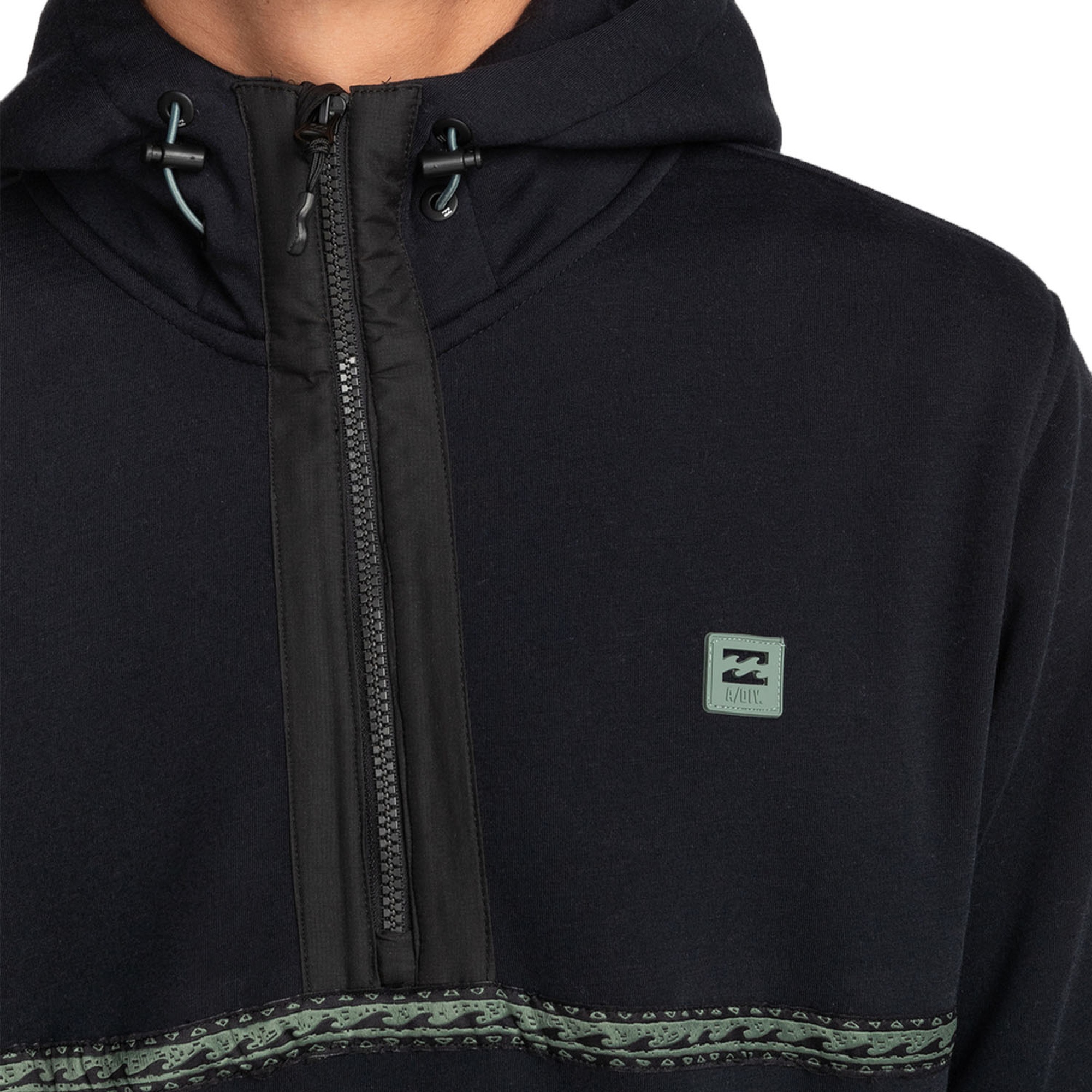 Billabong Pathfinder Pullover Erkek Siyah Fleece