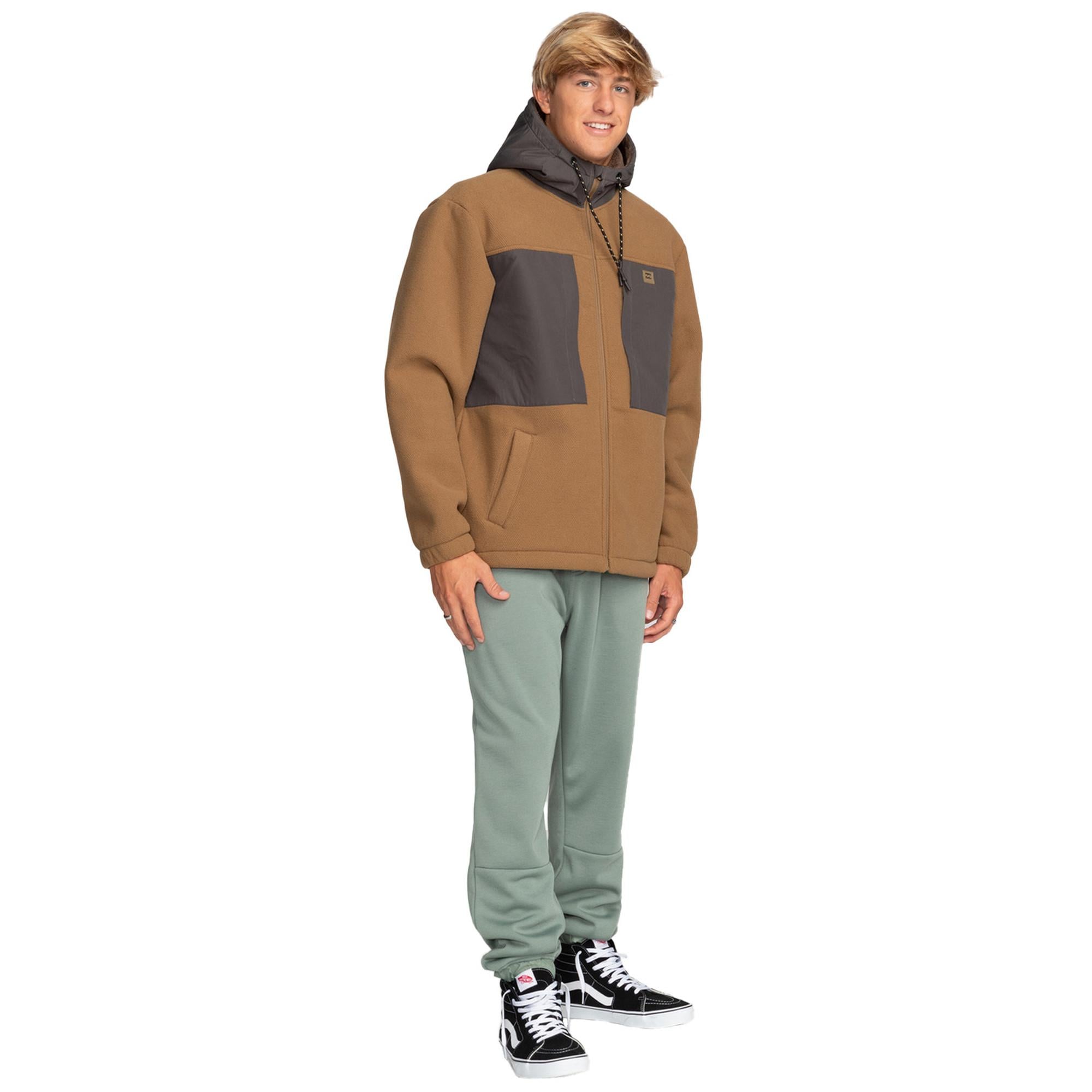Billabong Boundary Sherpa Erkek Kahverengi Fleece