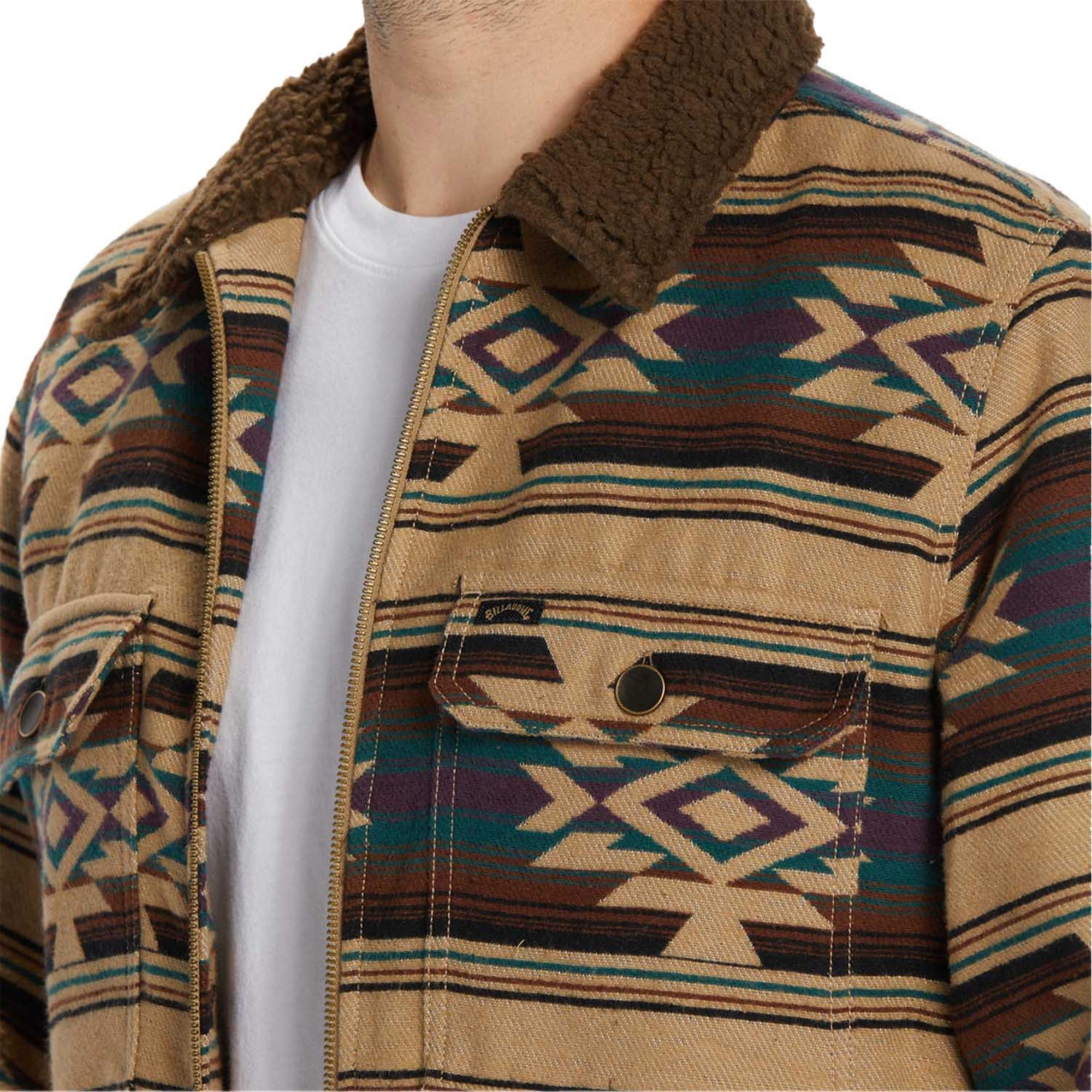 Billabong Barlow Sherpa Erkek Kahverengi Ceket