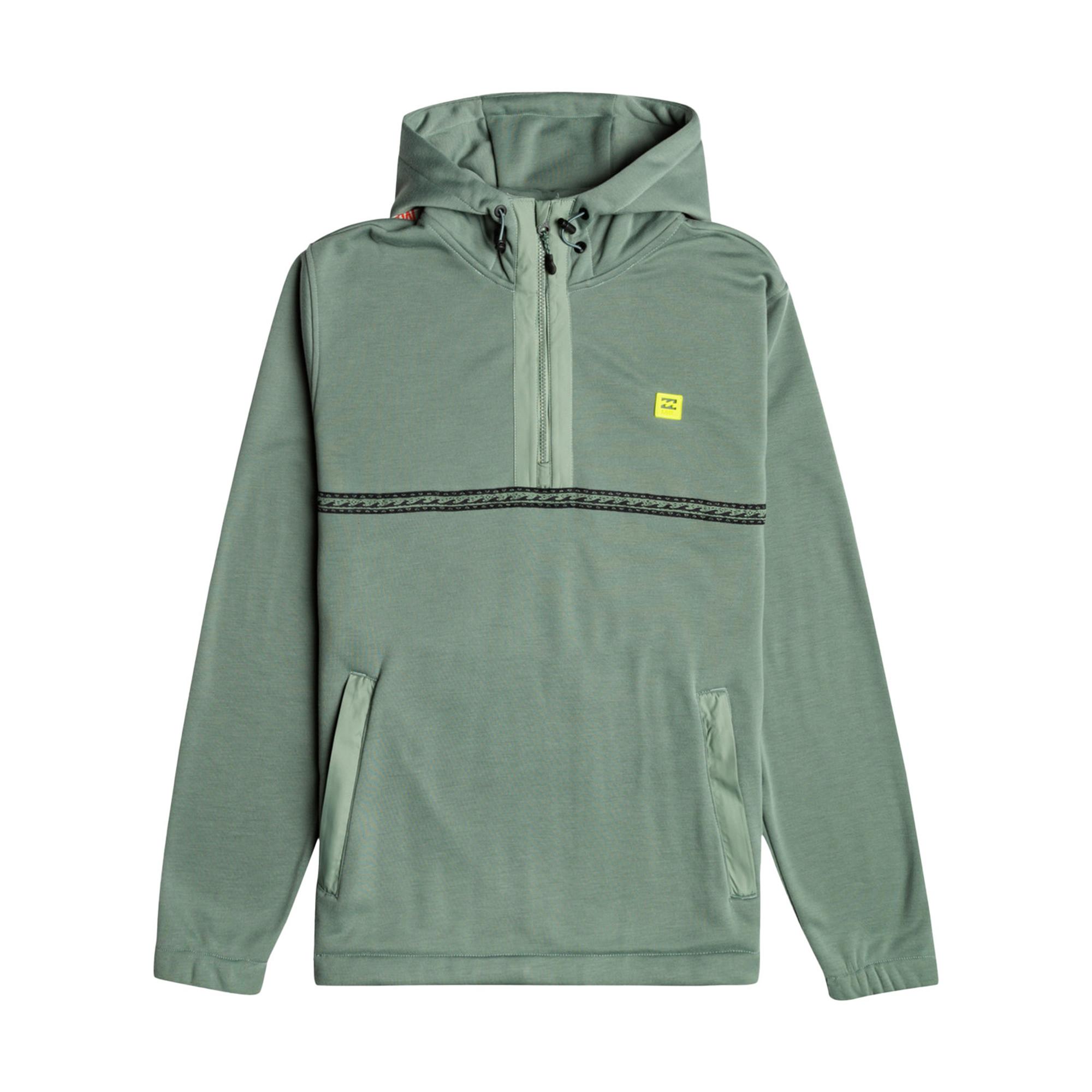 Billabong Pathfinder Pullover Erkek Yeşil Fleece
