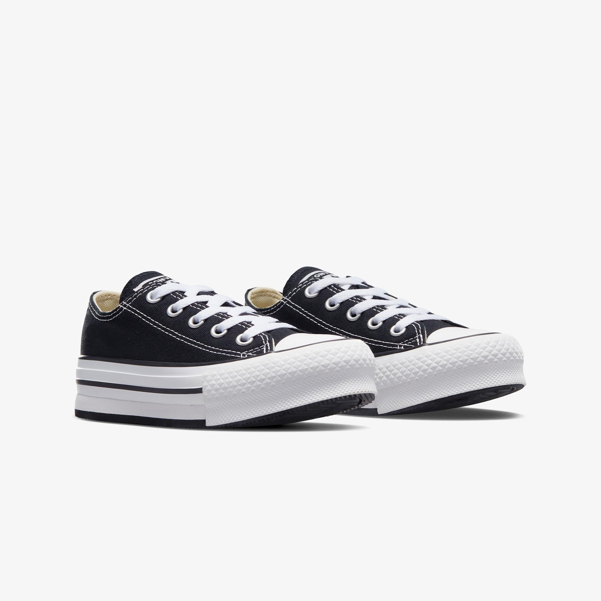 Converse Chuck Taylor All Star Eva Lift Çocuk Siyah Platform Sneaker