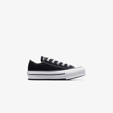  Converse Chuck Taylor All Star Eva Lift Çocuk Siyah Platform Sneaker
