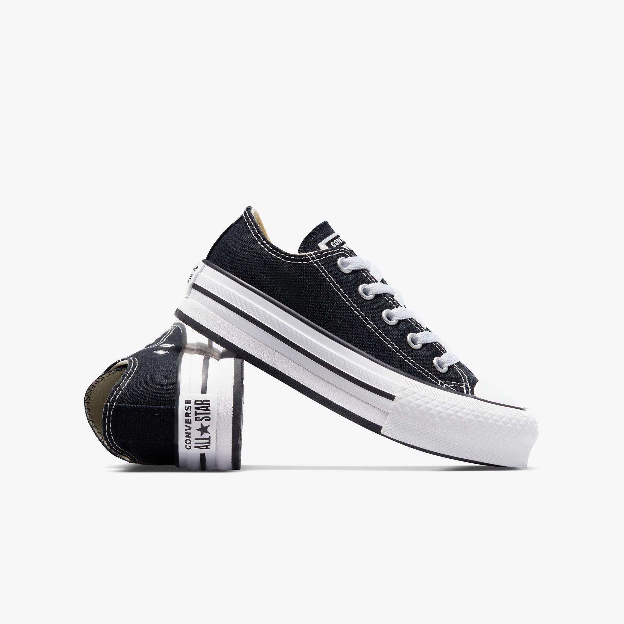 Converse Chuck Taylor All Star Eva Lift Çocuk Siyah Platform Sneaker