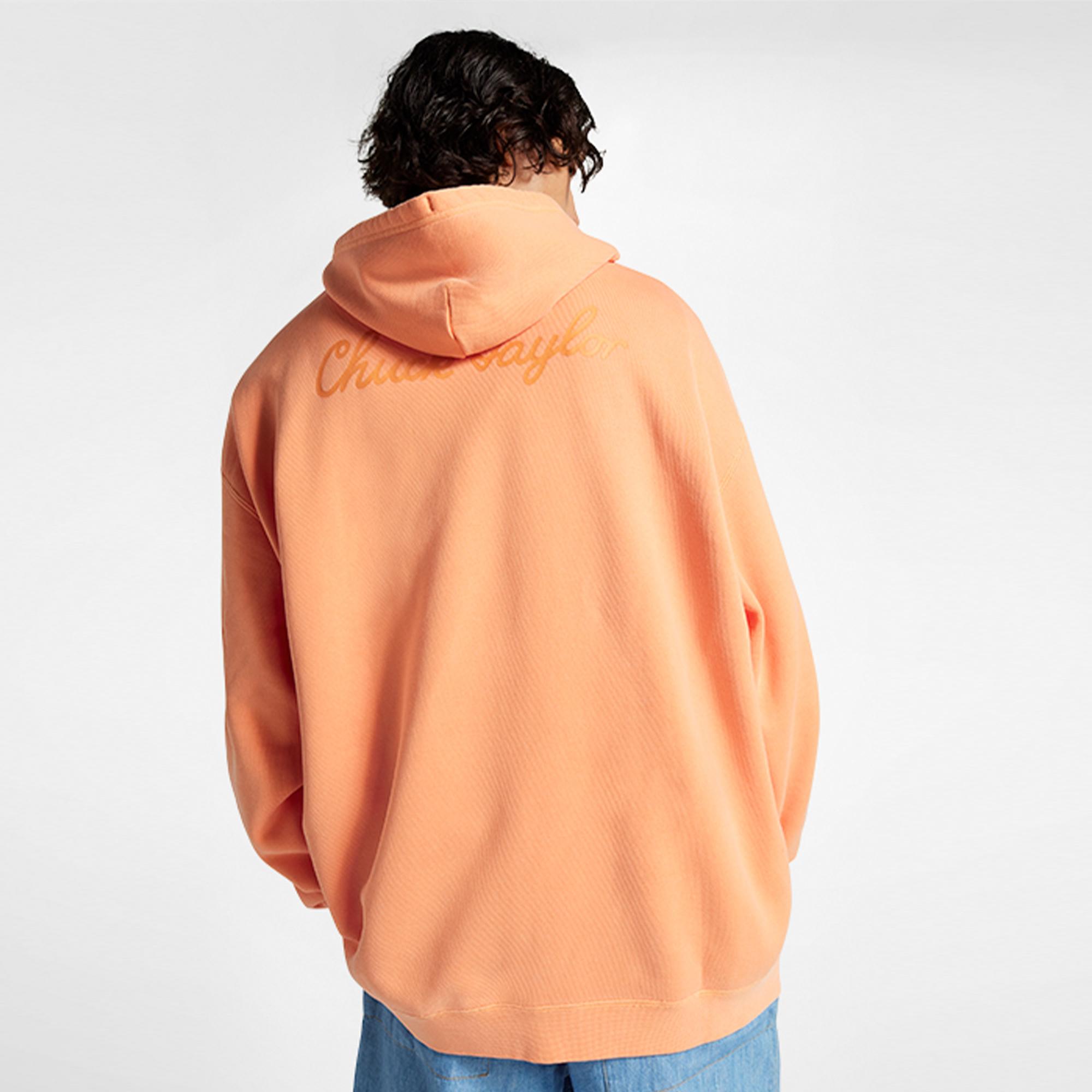 Converse Go-To Chuck 70 Loose Fit Pullover Unisex Turuncu Hoodie