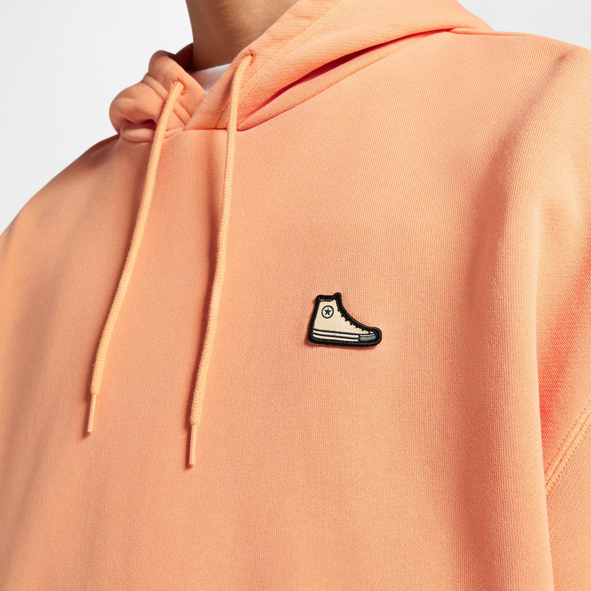 Converse Go-To Chuck 70 Loose Fit Pullover Unisex Turuncu Hoodie