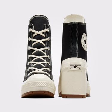  Converse Chuck 70 De Luxe Heel Unisex Siyah/Krem Sneaker