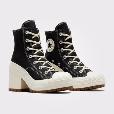  Converse Chuck 70 De Luxe Heel Unisex Siyah/Krem Sneaker