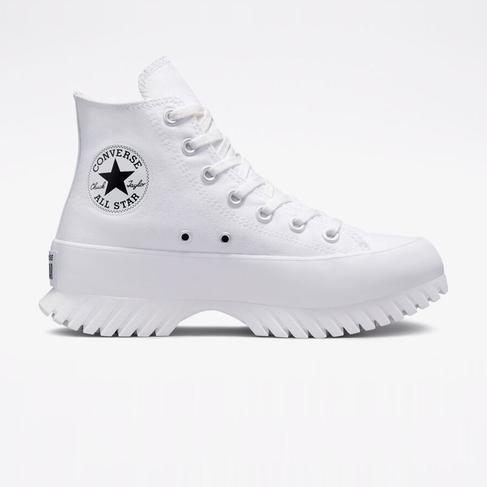  Converse Chuck Taylor All Star Lugged 2.0 Unisex Beyaz Platform Sneaker