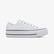 Converse Chuck Taylor All Star Lift Unisex Beyaz Deri Platform Sneaker