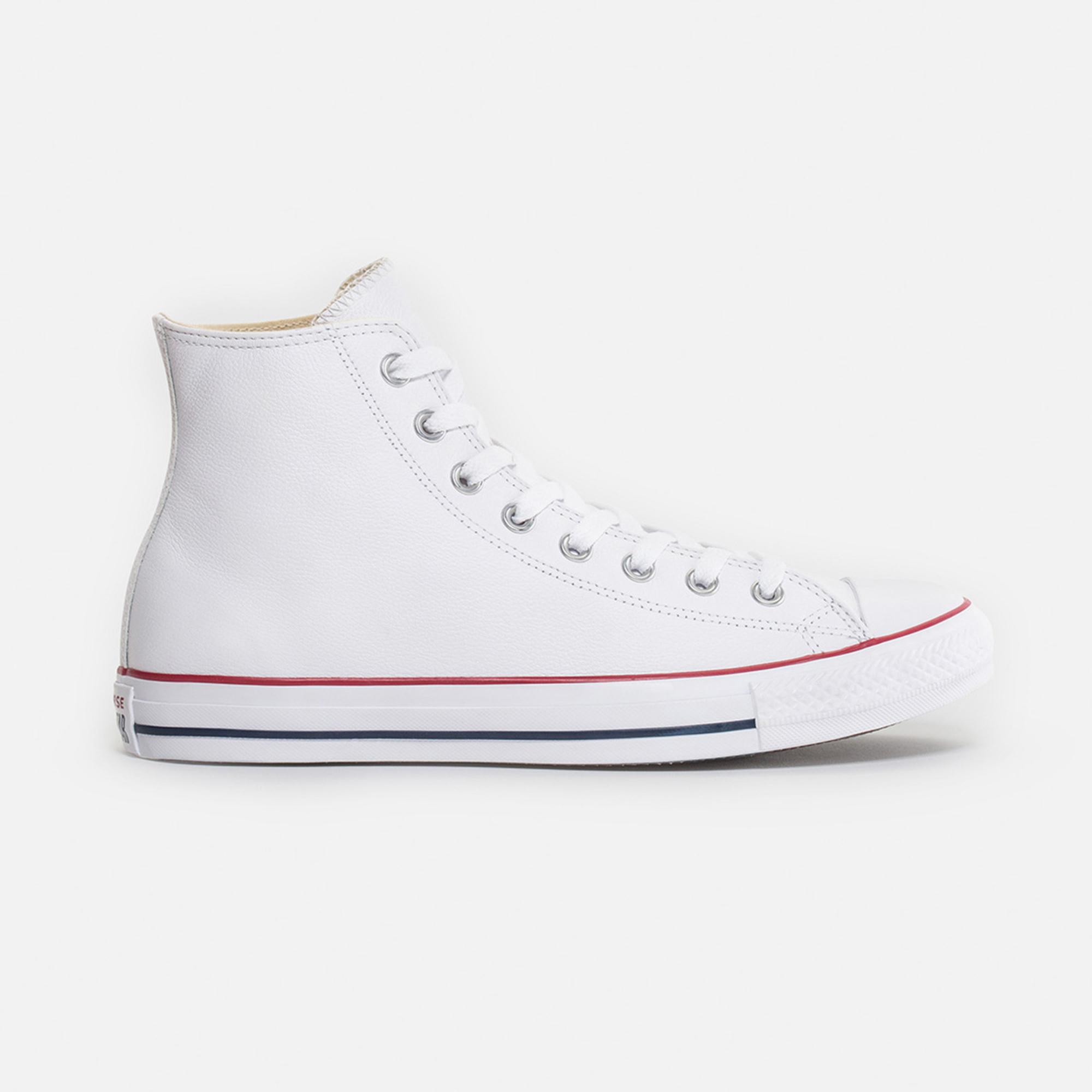 Converse Chuck Taylor All Star Unisex Beyaz Deri Sneaker