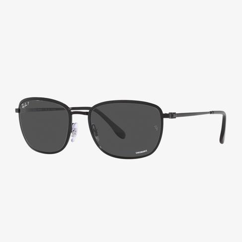  RAY-BAN Metal Unisex Siyah Güneş Gözlüğü