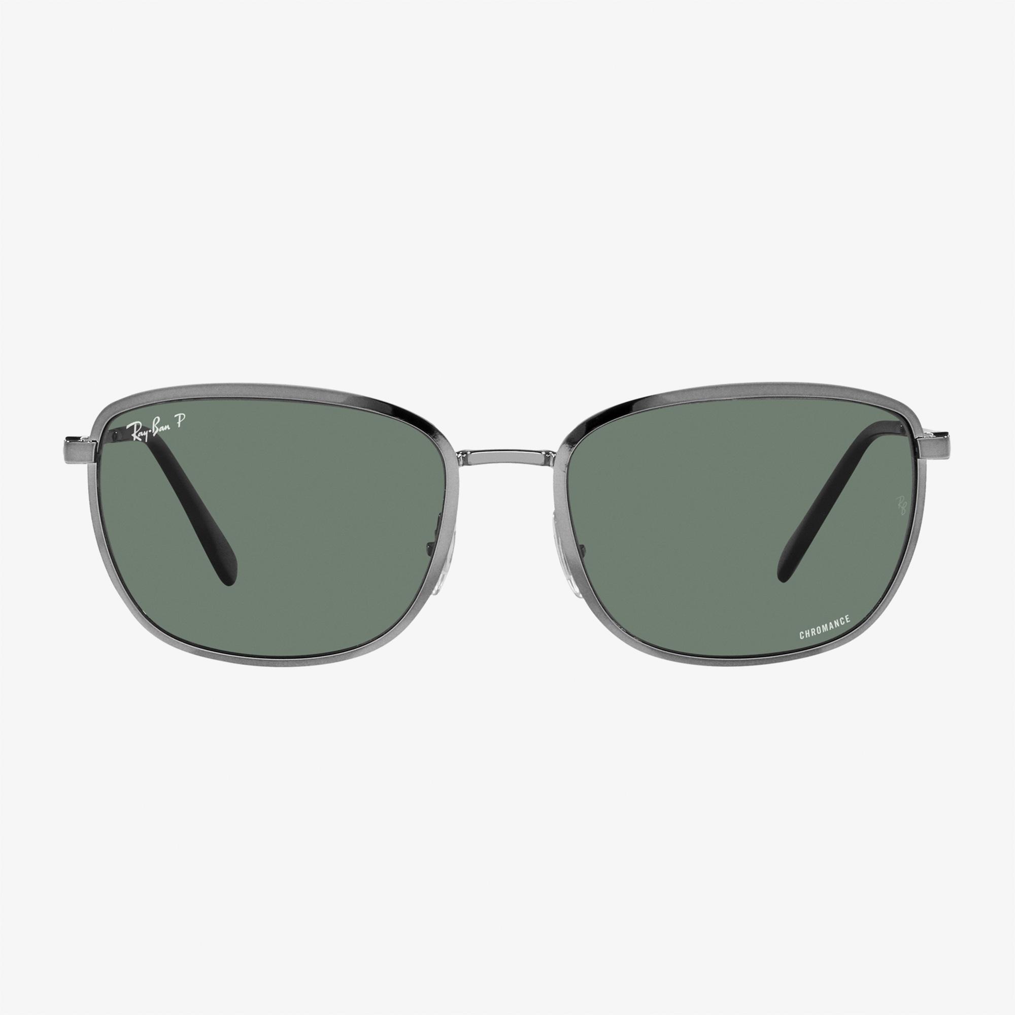 RAY-BAN Metal Unisex Gri Güneş Gözlüğü