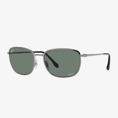  RAY-BAN Metal Unisex Gri Güneş Gözlüğü