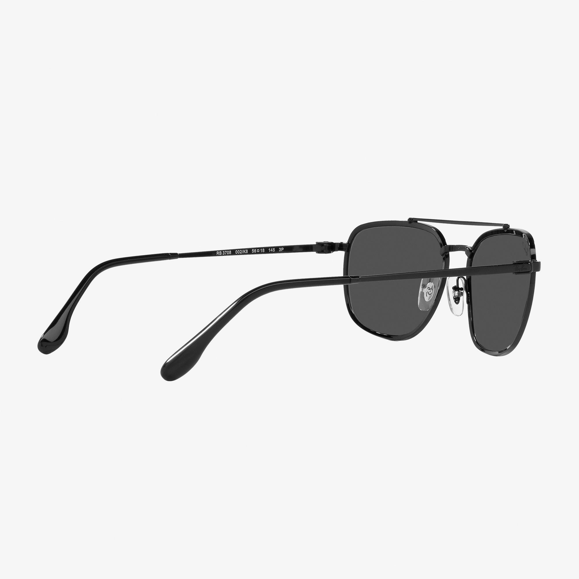 RAY-BAN Metal Unisex Siyah Güneş Gözlüğü