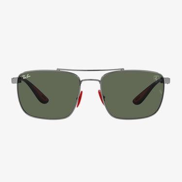  RAY-BAN Steel Unisex Gri Güneş Gözlüğü