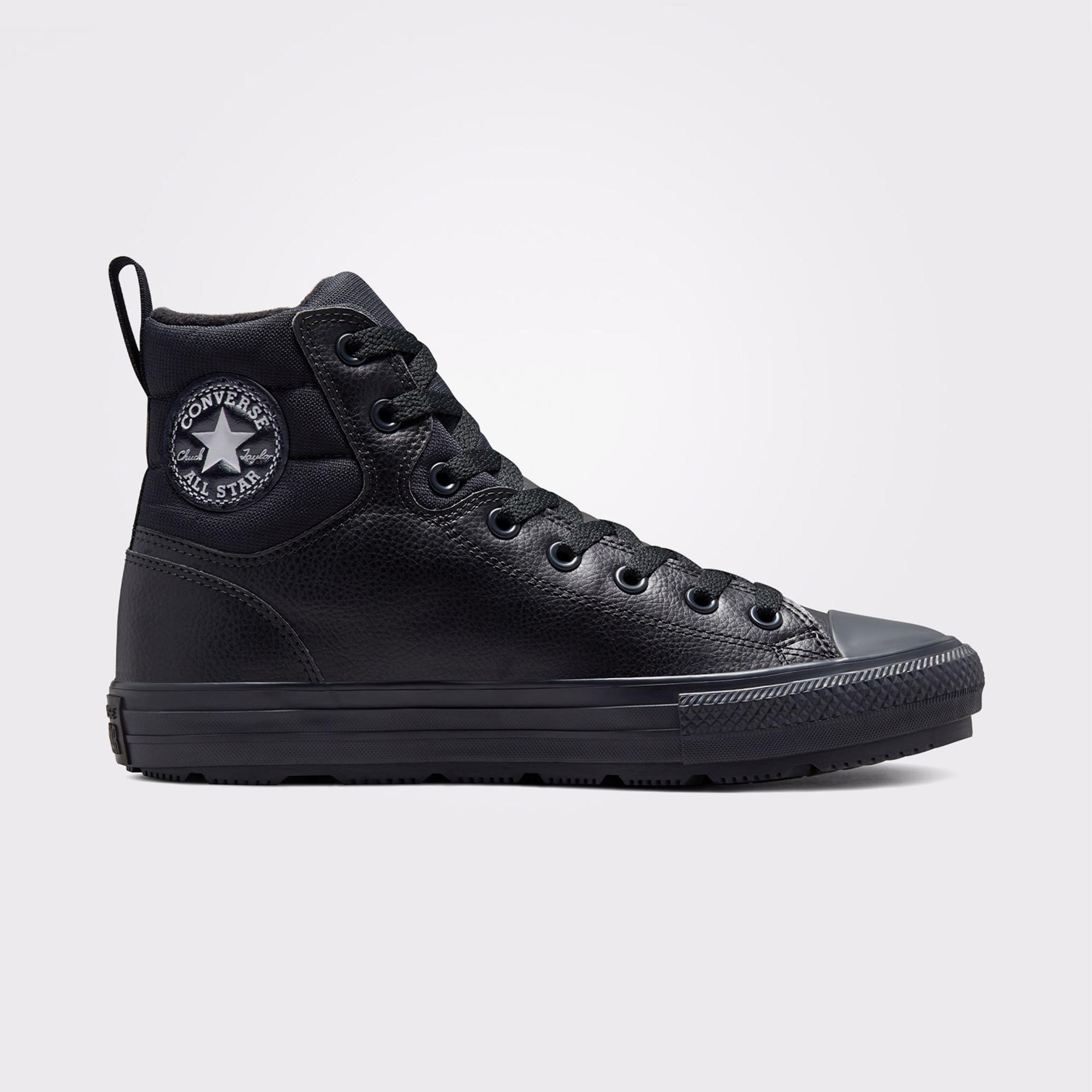 Converse Chuck Taylor All Star Faux Siyah Deri Berkshire Bot
