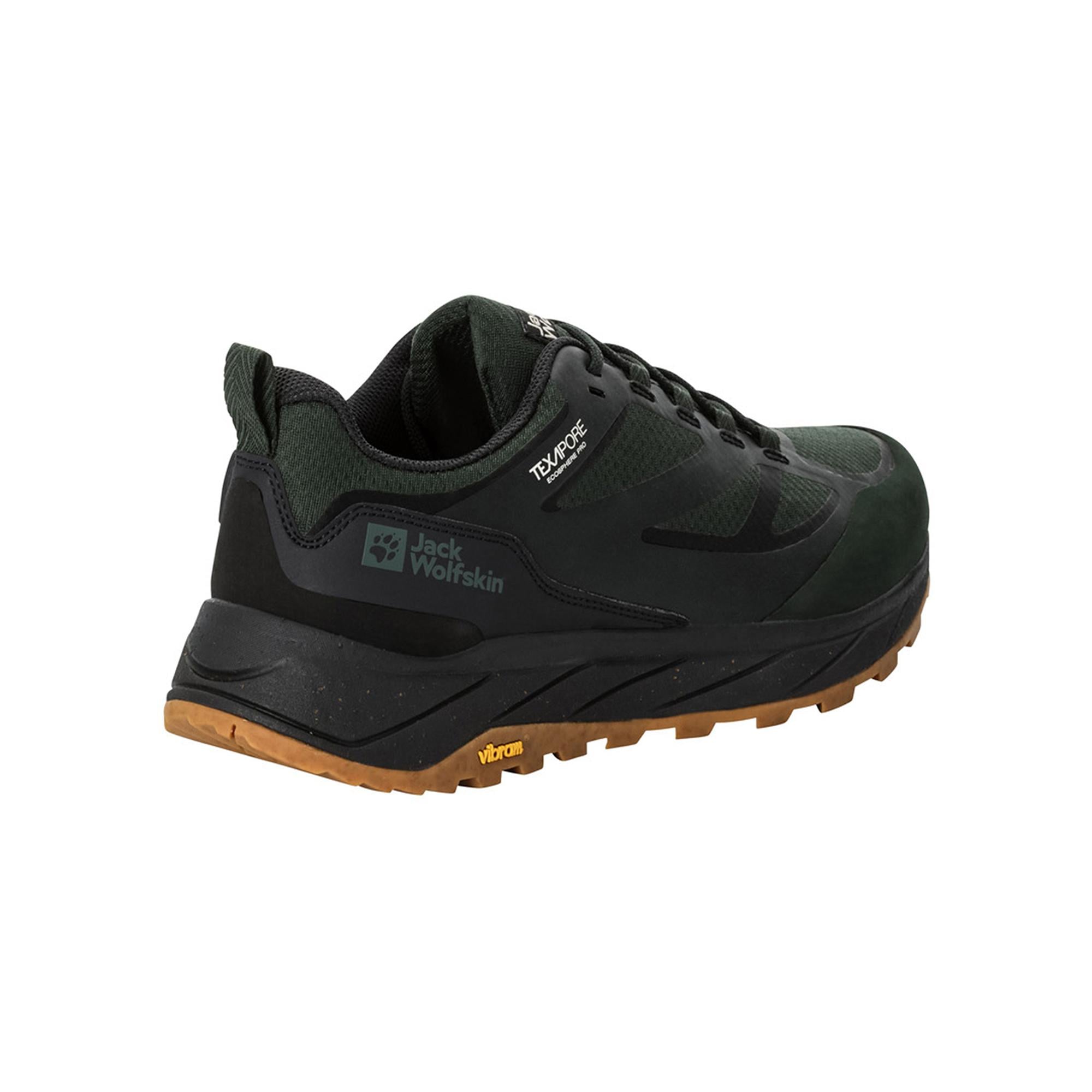 Jack Wolfskin Terraventure Texapore Low Erkek Yeşil Outdoor Ayakkabı