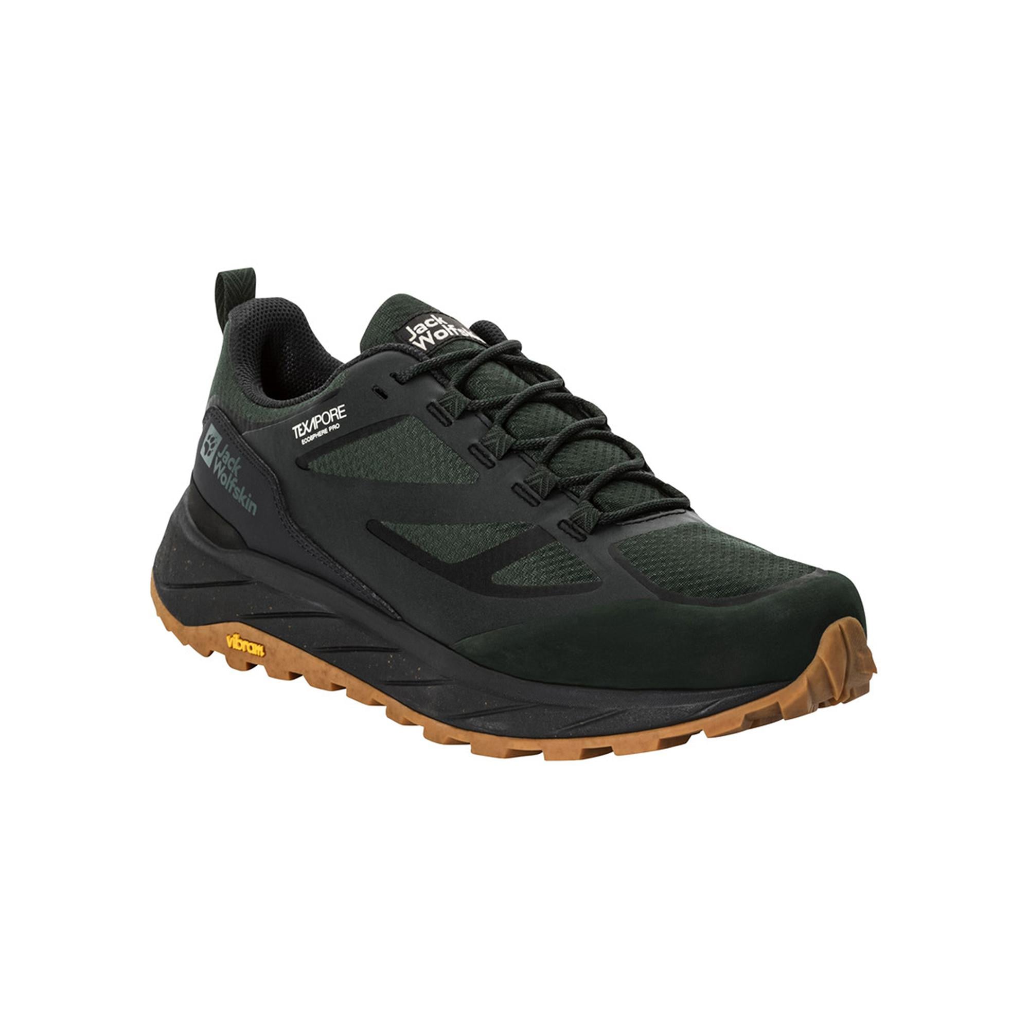 Jack Wolfskin Terraventure Texapore Low Erkek Yeşil Outdoor Ayakkabı