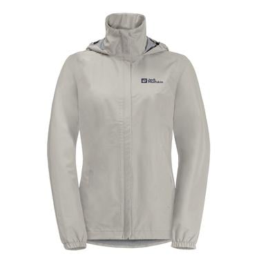  Jack Wolfskin Stormy Point 2l Kadın Bej Outdoor Ceketi