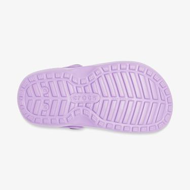  Crocs Classic Lined Clog T Çocuk Mor Terlik