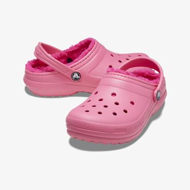  Crocs Classic Lined Clog T Çocuk Pembe Terlik