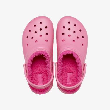  Crocs Classic Lined Clog T Çocuk Pembe Terlik