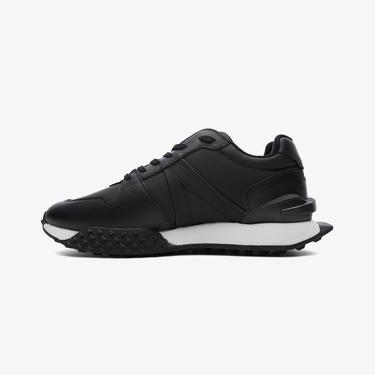  Lacoste SPORT L-Spin Deluxe Erkek Siyah Sneaker