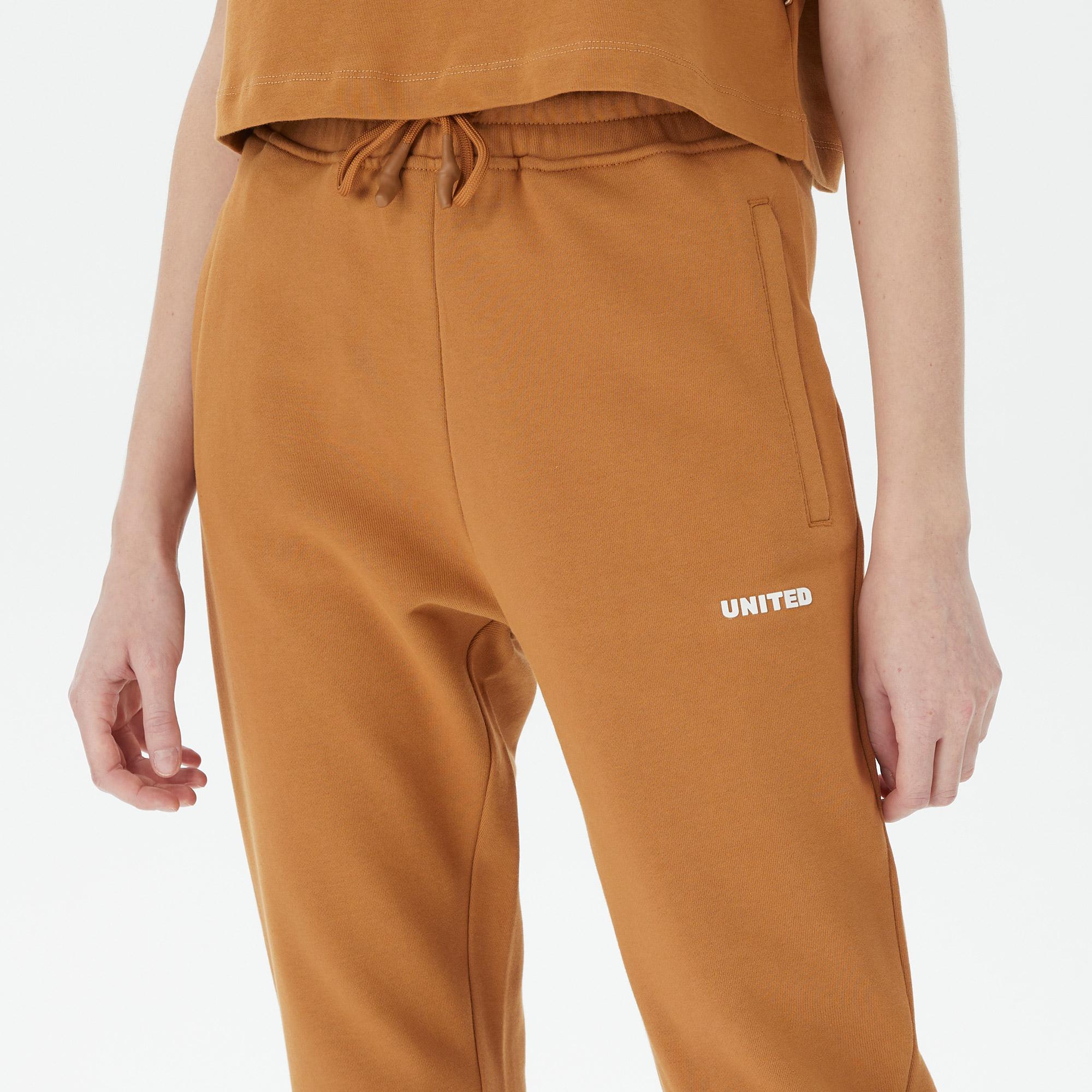 United Classic Kadın Kahverengi Eşofman Altı