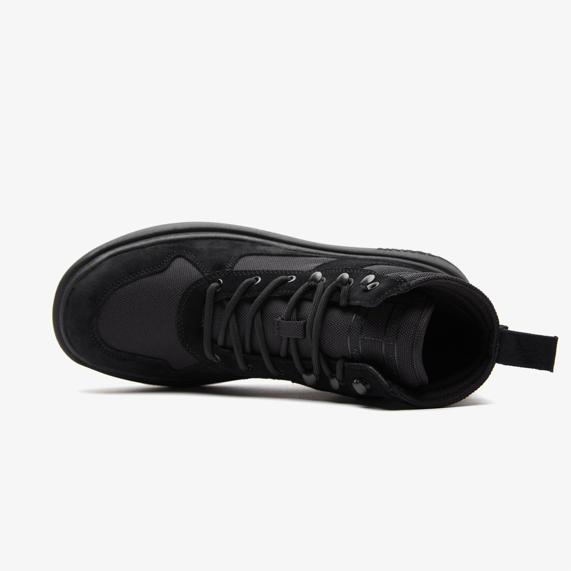 Tommy Hilfiger Mix Material Erkek Siyah Bot