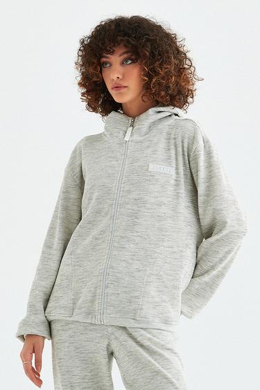  Rockupy Kadın Gabriela Gri Sweatshirt