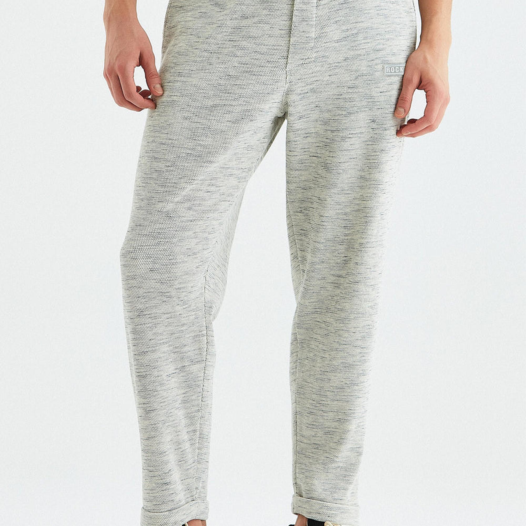 Rockupy Unisex Gali Gri Eşofman Altı