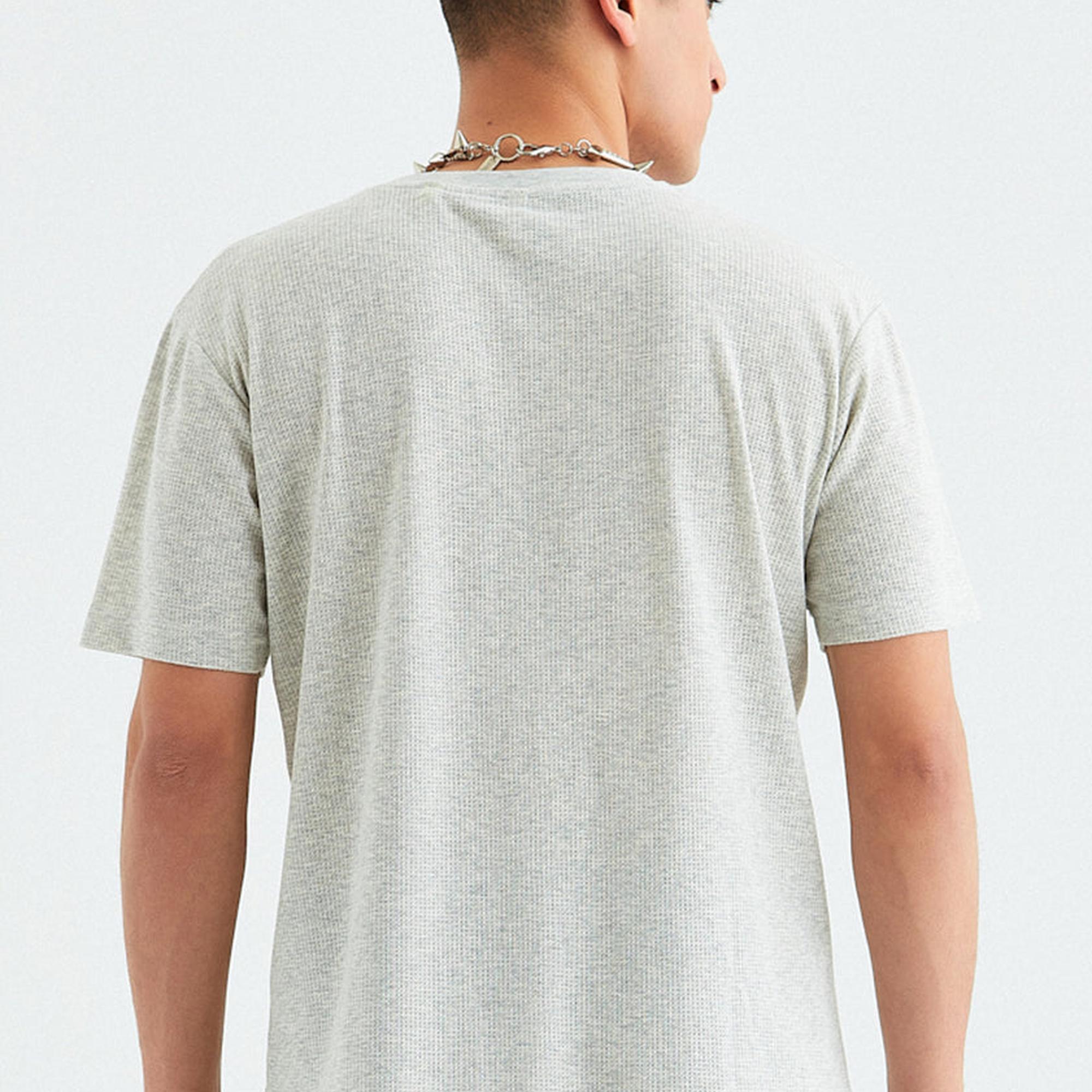 Rockupy Erkek Gary Gri Tshirt