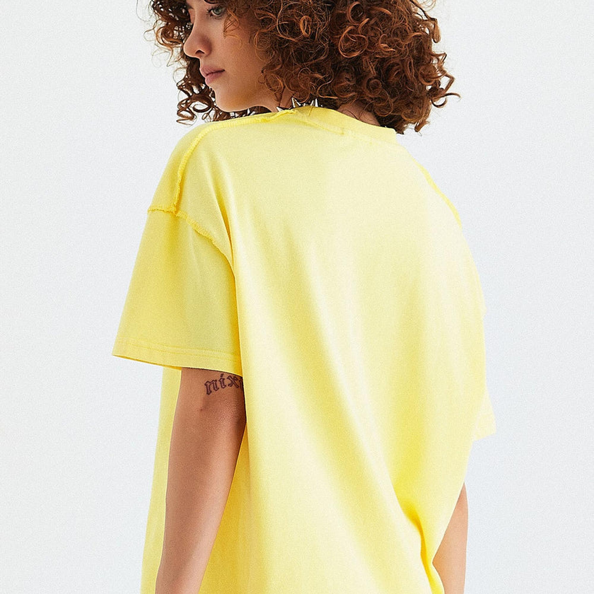 Rockupy Kadın Lilith Sarı Tişört
