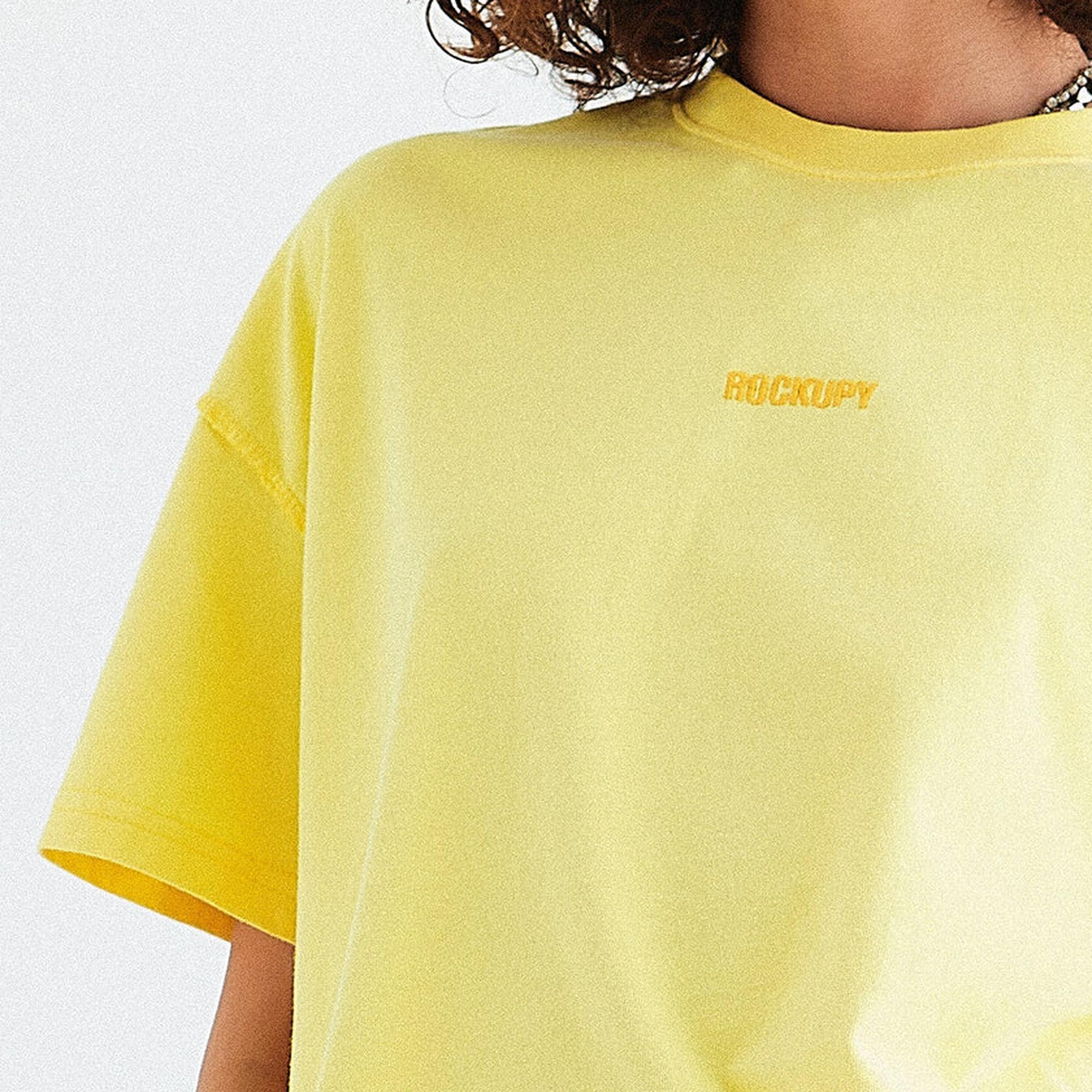 Rockupy Kadın Lilith Sarı Tişört