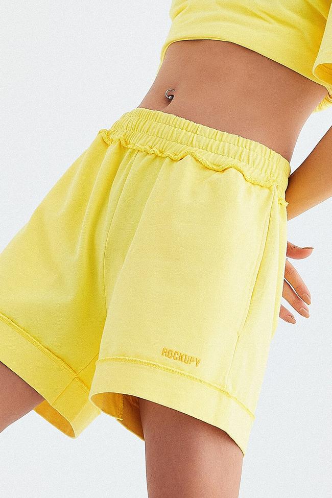  Rockupy Kadın Lily Sarı Şort
