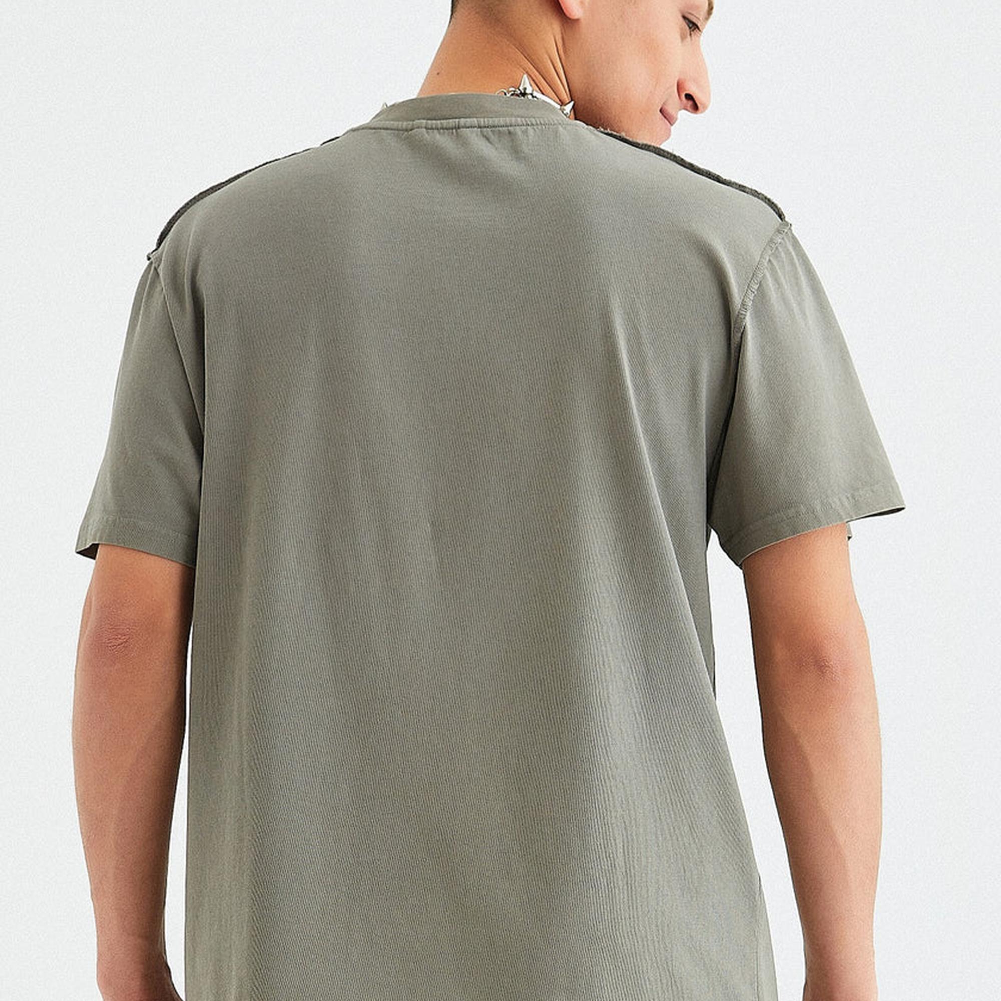 Rockupy Erkek Lukas Gri Tişört