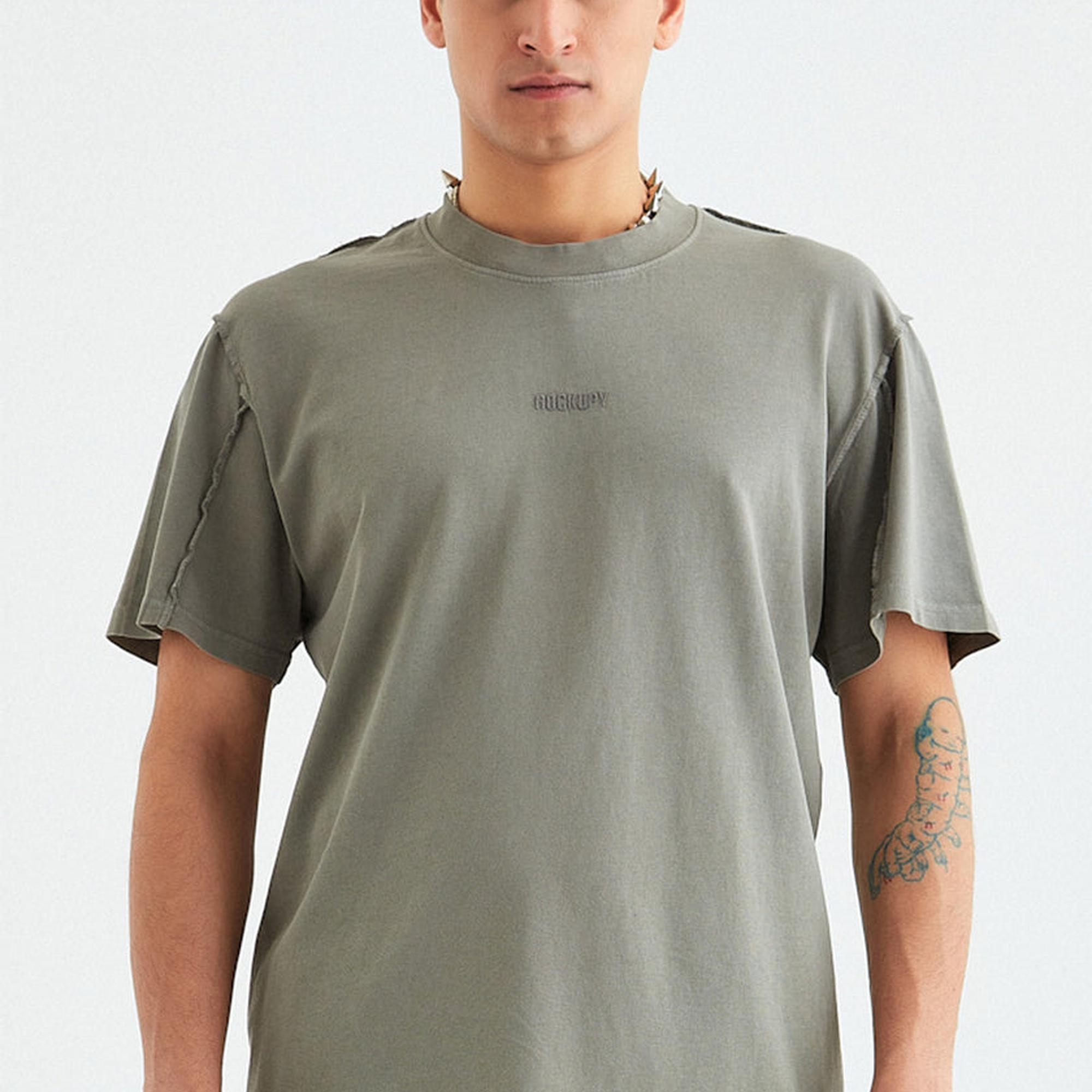 Rockupy Erkek Lukas Gri Tişört