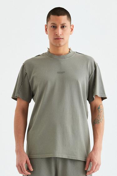  Rockupy Erkek Lukas Gri Tişört