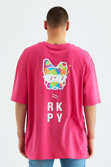  Rockupy Unisex Stan Pembe Tişört