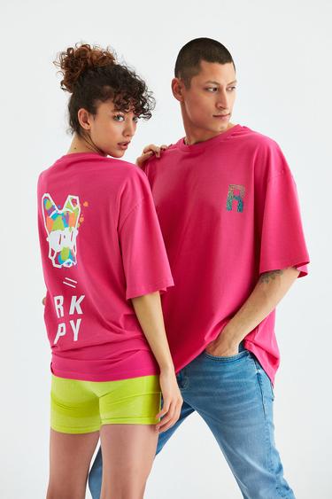  Rockupy Unisex Stan Pembe Tişört
