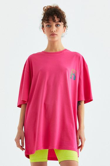  Rockupy Unisex Stan Pembe Tişört