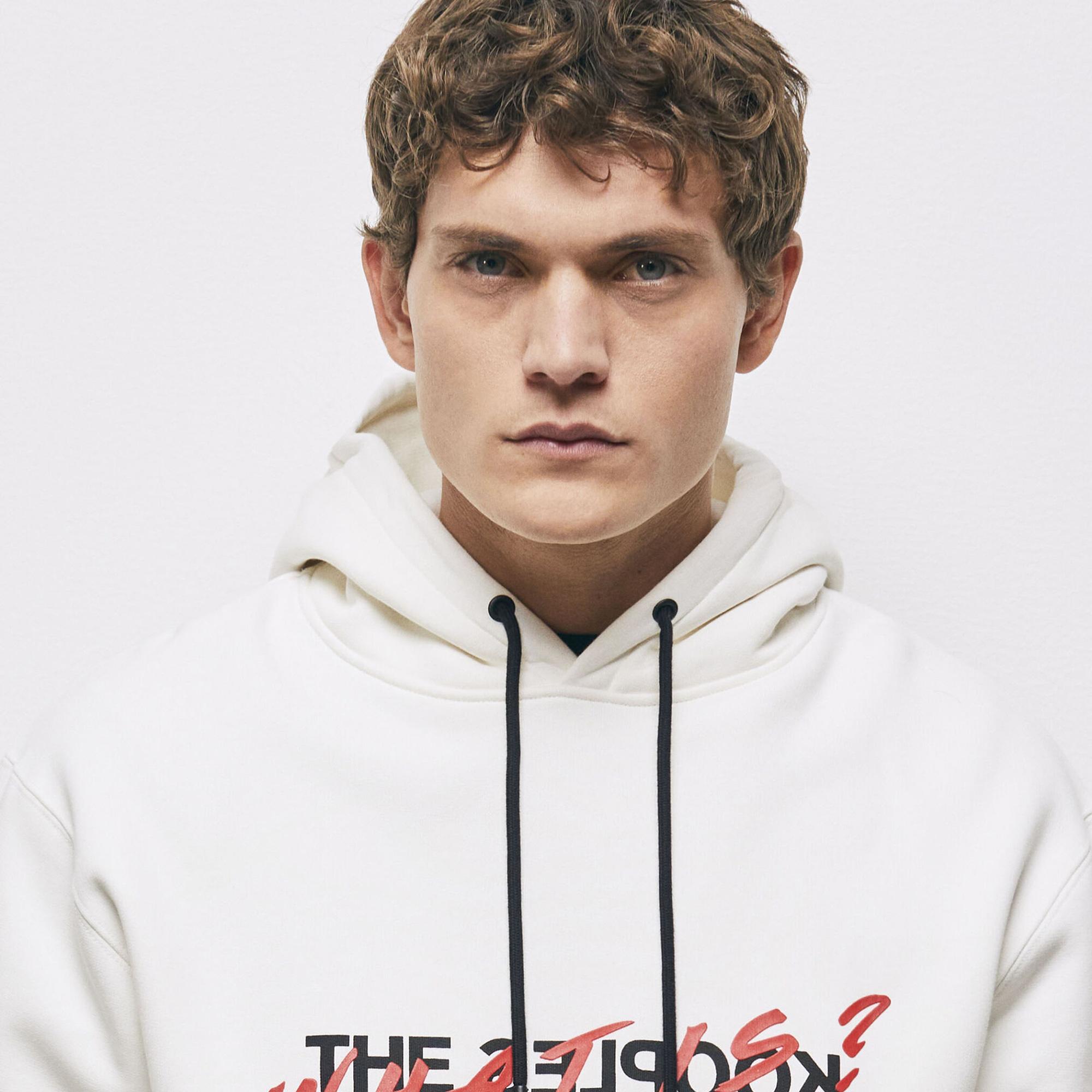 The Kooples Classic Erkek Siyah Sweatshirt