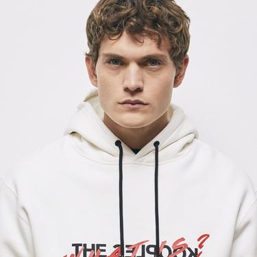  The Kooples Classic Erkek Siyah Sweatshirt