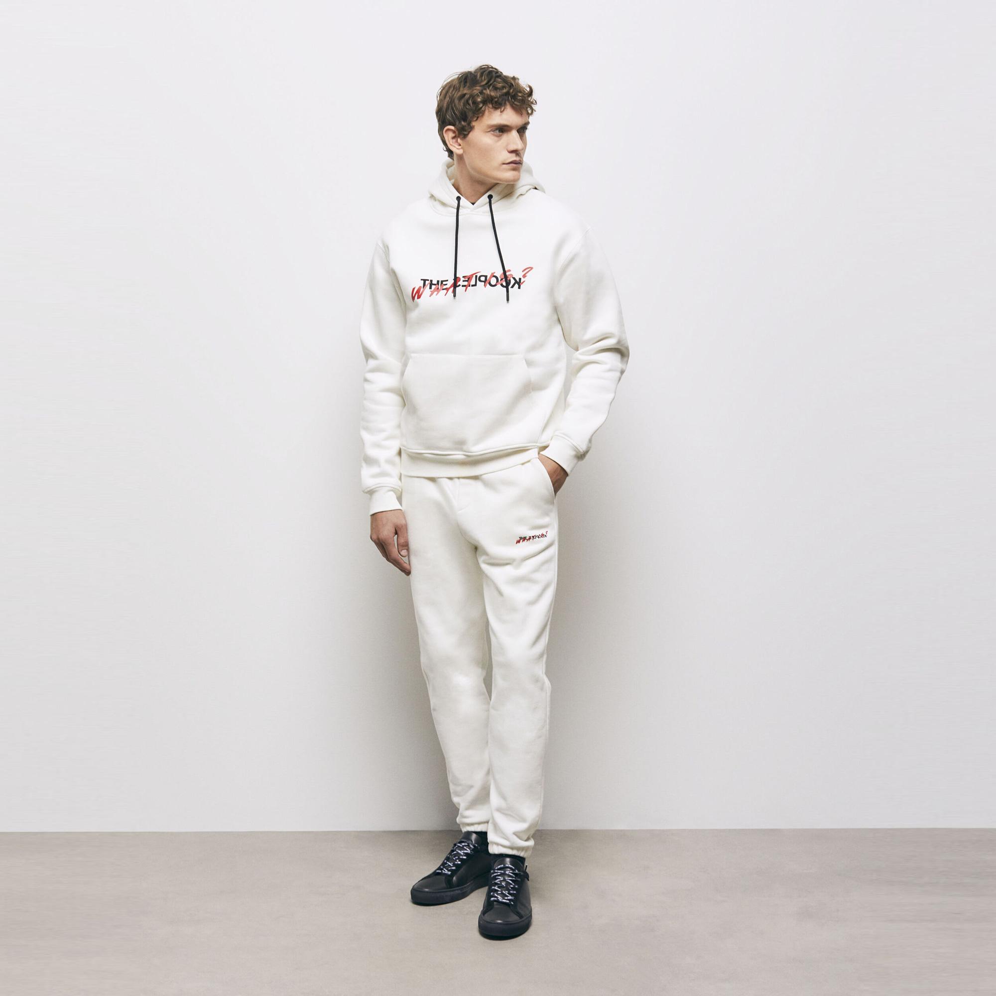 The Kooples Classic Erkek Siyah Sweatshirt