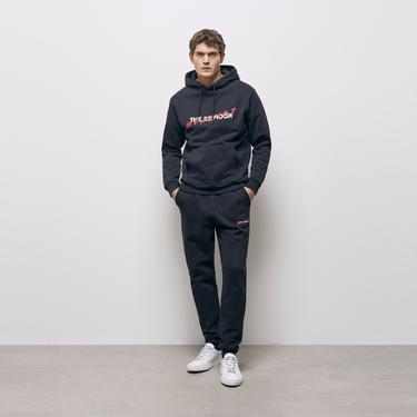  The Kooples Classic Erkek Siyah Sweatshirt