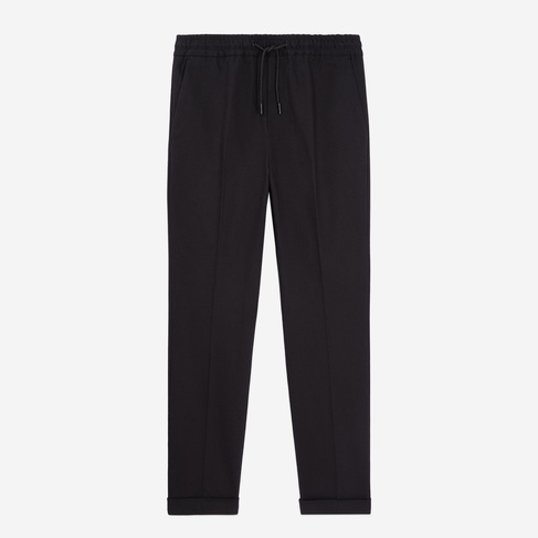  ERKEK STRAIGHT FIT SİYAH PANTOLON